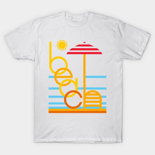 Beach T-Shirt by lents